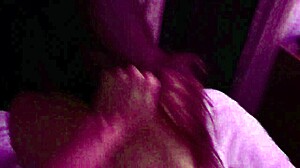Condom Breaks! Skinny Nympho KEEPS FUCKING Until Sperm Fills Vagina!