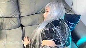 Kakashi-Sensei Admires Tight, Wet Pussy in Amateur Anime Cosplay