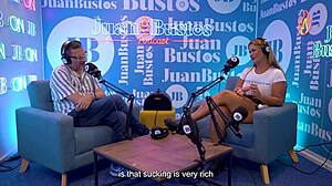 Kata Sanchez Milf Cums Hard on Vibrating Machine - Juan Bustos Podcast