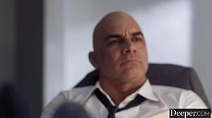 Deeper Bad Girl Anna Claire Gets Her Mouth & Pussy Fucked Hard