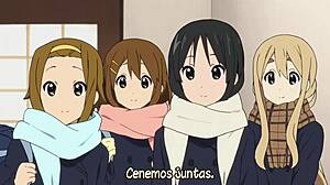 watching k-on 2 episode 26, the girls playing music