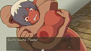 Hentai game NTR Rice Part 3 shows elf slut pounded hard at work