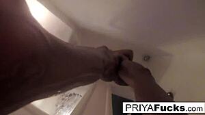 Sexy Busty Milf Priya Rai Pleases Her Sexual Urges