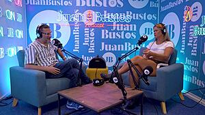 Kata Sanchez Milf Cums Hard on Vibrating Machine - Juan Bustos Podcast