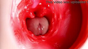 Beautiful pussy grips my cock tight in close-up view