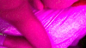 Condom Breaks! Skinny Nympho KEEPS FUCKING Until Sperm Fills Vagina!