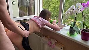 Rough Fuck: Intense Doggystyle and Riding Until Creampie Hits!