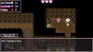 Noelle Rides Hard in Pixel Art Game