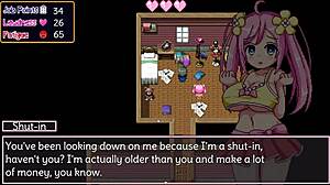 Noelle Rides Hard in Pixel Art Game
