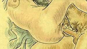 Retro Erotic Drawings Come Alive!