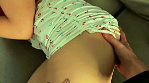 I’m thrilled watching petite gamer girl take a fat cock during play