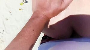 Teasing A Stranger She Didnt Expect Anal Creampie