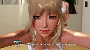 Beautiful Asian babe gets her ass fucked hard in this anime game