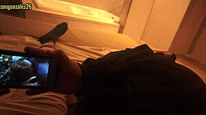 Stepsister begs for sleep on legs but avoids brother's cock