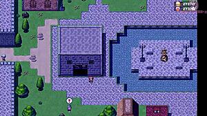 Anime hero Roy's wedding features dark elf oral action in wild scene