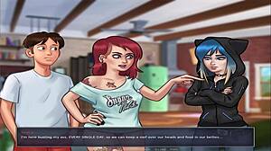 In summer time saga uncensored part 29, dating adventures unfold with anime characters