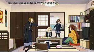 watching k-on 2 episode 26, the girls playing music