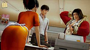 i explore academy 225 in this anime hentai game adventure