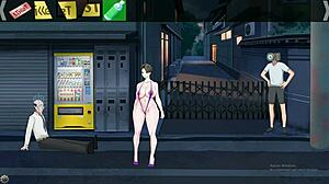 shameless milf showing off big tits and ass, wanna see more?