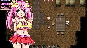 Noelle Rides Hard in Pixel Art Game