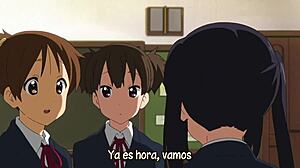 watching k-on 2 episode 26, the girls playing music