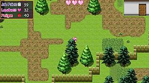 Noelle Rides Hard in Pixel Art Game