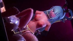 I’m obsessed with this Konosuba cowgirl riding in hot MMD compilation