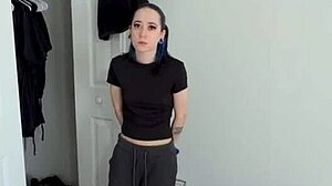 I Caught My Step Sister Stealing, Punished Her, And Fucked Her Roughly