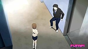 Making my partner squirt heavily in hentai