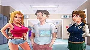 In summer time saga uncensored part 29, dating adventures unfold with anime characters