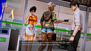 i explore academy 225 in this anime hentai game adventure