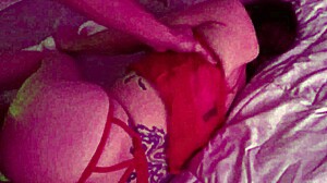 Condom Breaks! Skinny Nympho KEEPS FUCKING Until Sperm Fills Vagina!