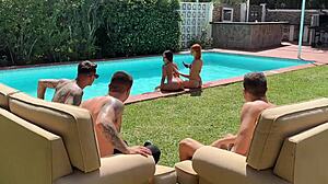 Wow, Megan Fiore and Dolly Dyson in Wild Mansion Orgy!