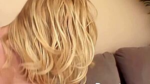 German Babe Annette Schwarz Enjoys Lesbian Threesome with Facial Cumshots