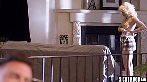 Ivy Wolfe and Seth Gamble's first hardcore home fucking with cowgirl blowjob and fingering