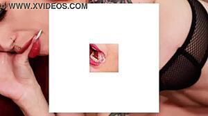 In the college classroom, the naughty student with big tits engages in foreplay with her British teacher before intense fucking.