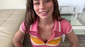 Curious teen Renee Rose explores step brother fantasies