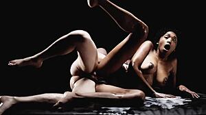 Cumflation Overload with Latina Ebony Big Tits in Creampie Compilation