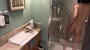 Stepmother shares hotel bed for sneaky banging with son