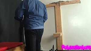 Intense Celebration! Mature Man Ties Yamileth Ramírez for Bondage Drill!