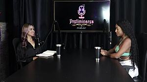 Vicky Menage fulfills anal fetish with two cocks