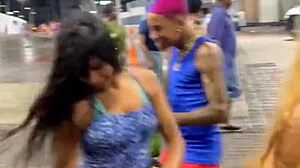 Wild Street Party Turns Into Car Sex Frenzy