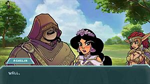 Akabur's Star Channel 34: Princess Battles Monster in Part 54!