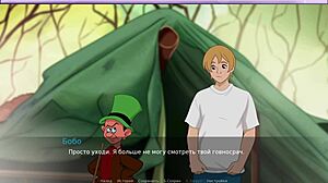 Beautiful anime game - The Secret of the House 2 Part 10 with oral sex and big cock action
