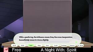 Incredible! A Night with Spirit in Erotic Anime Roleplay Dating Game