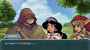 Akabur's Star Channel 34: Princess Battles Monster in Part 54!