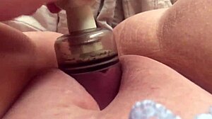 Intense Suction On Big Pussy Clit