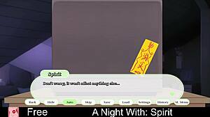 Incredible! A Night with Spirit in Erotic Anime Roleplay Dating Game