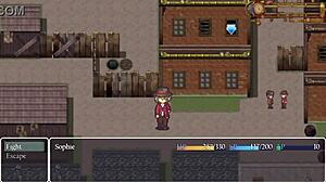 She grabs something weird in his box