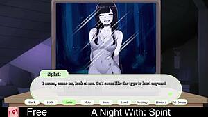 Incredible! A Night with Spirit in Erotic Anime Roleplay Dating Game